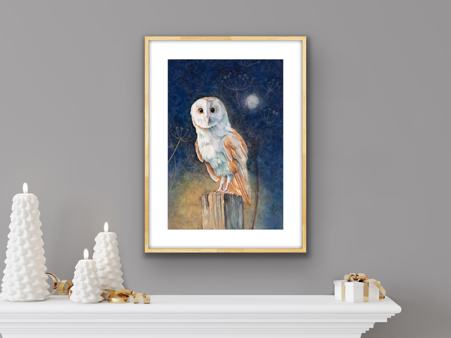 Night Owl, Fine Art Giclee Limited Edition Print