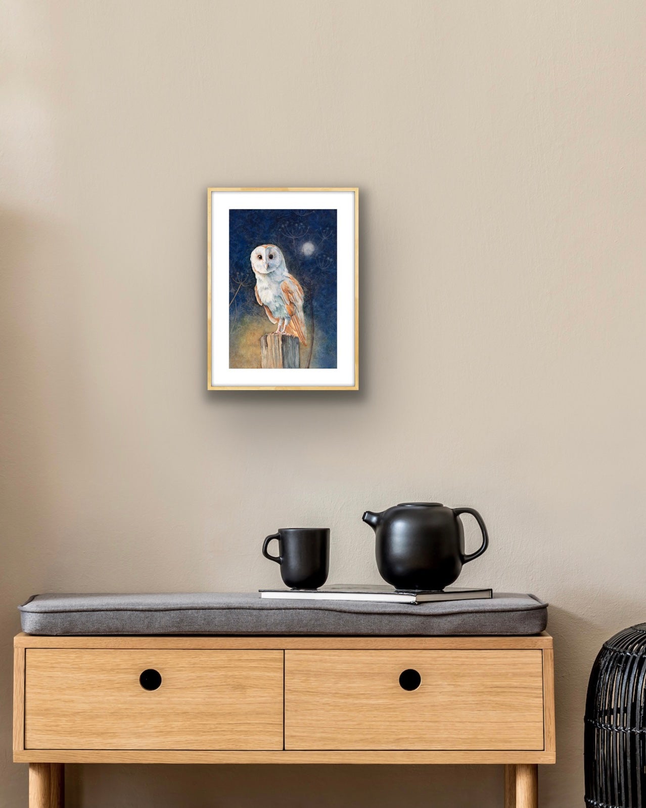 Night Owl, Fine Art Giclee Limited Edition Print