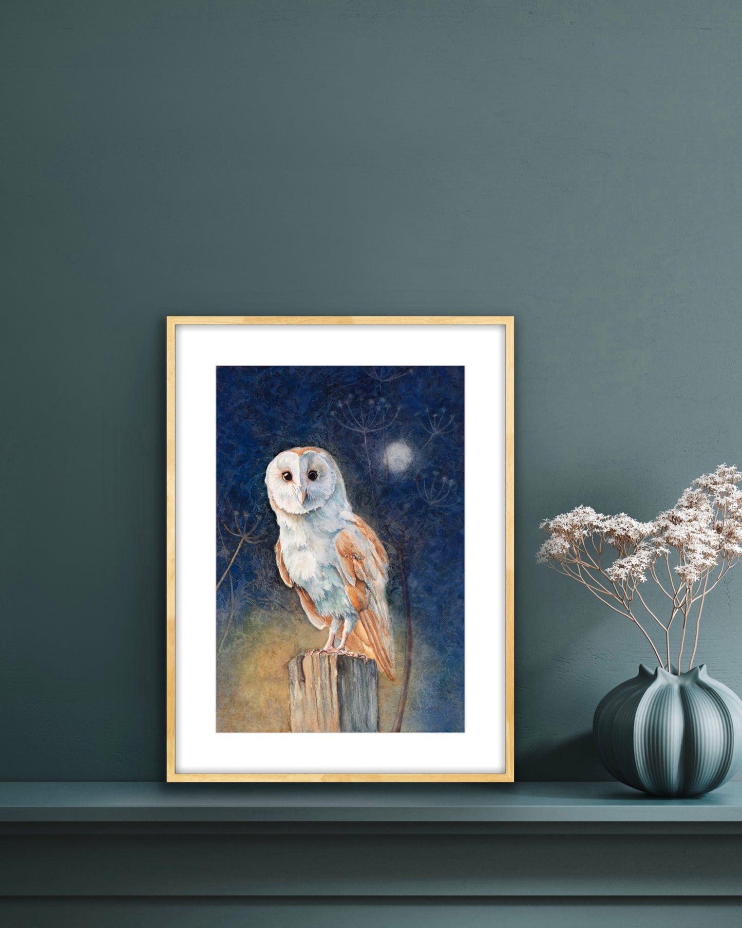 Night Owl, Fine Art Giclee Limited Edition Print