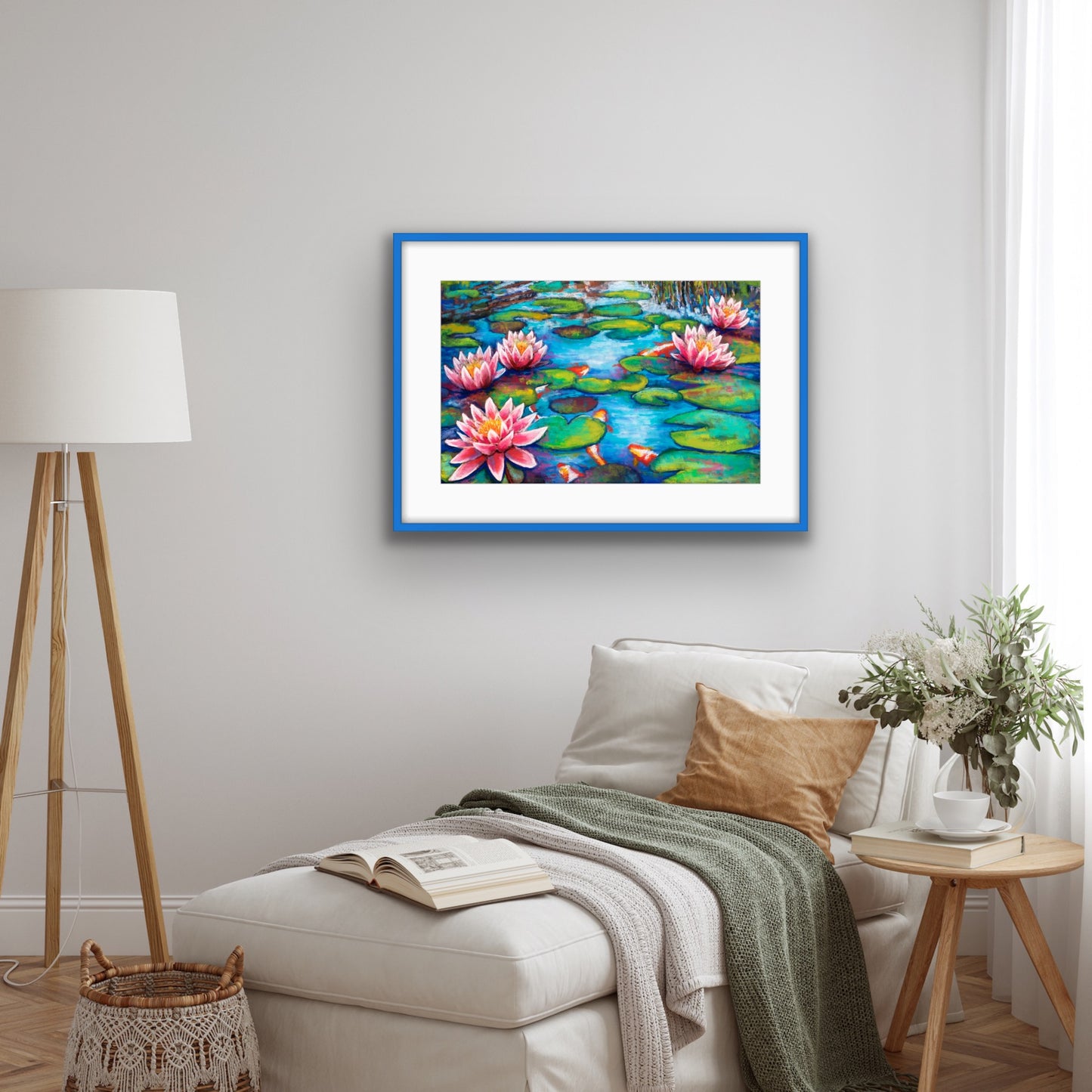 Water Lilies, Fine Art Giclee Limited Edition Print