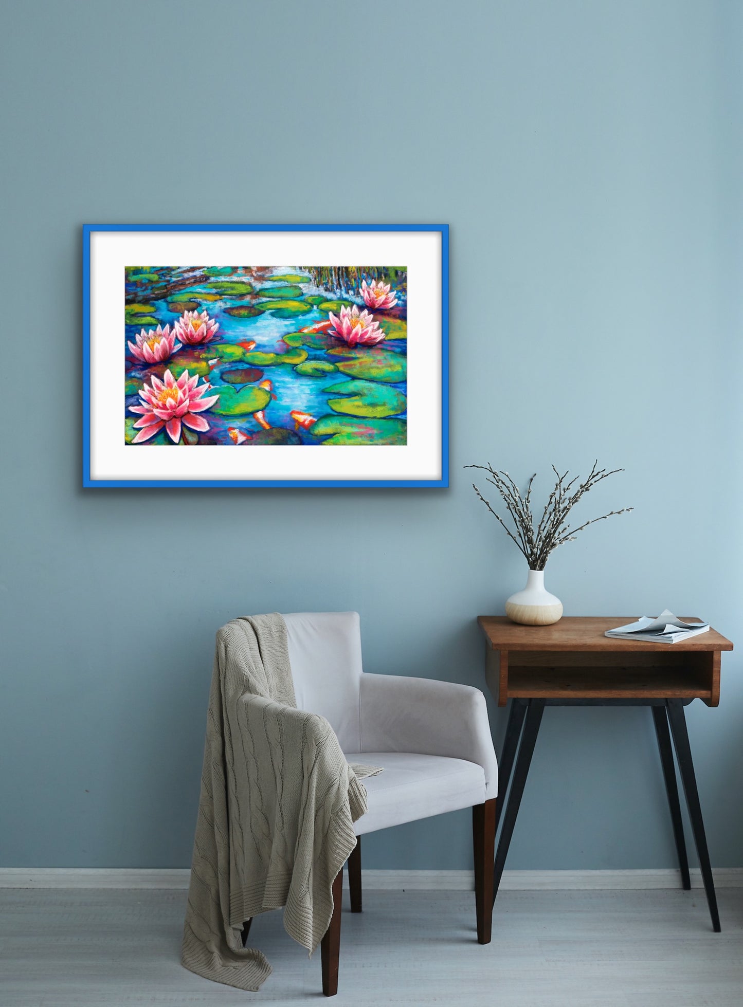 Water Lilies, Fine Art Giclee Limited Edition Print