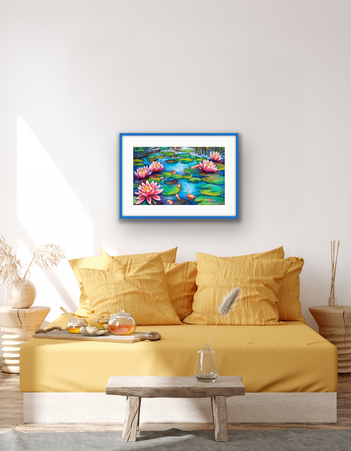 Water Lilies, Fine Art Giclee Limited Edition Print