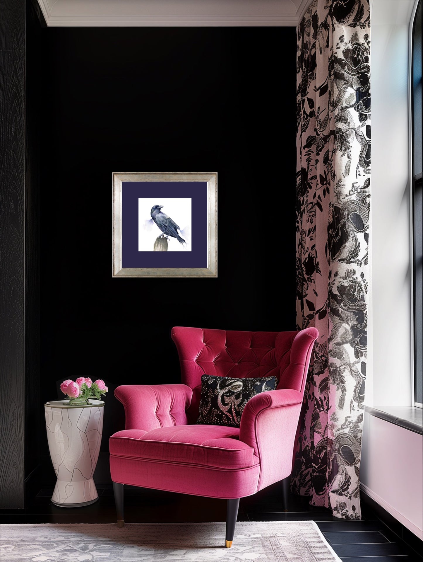 Raven - Original Watercolour