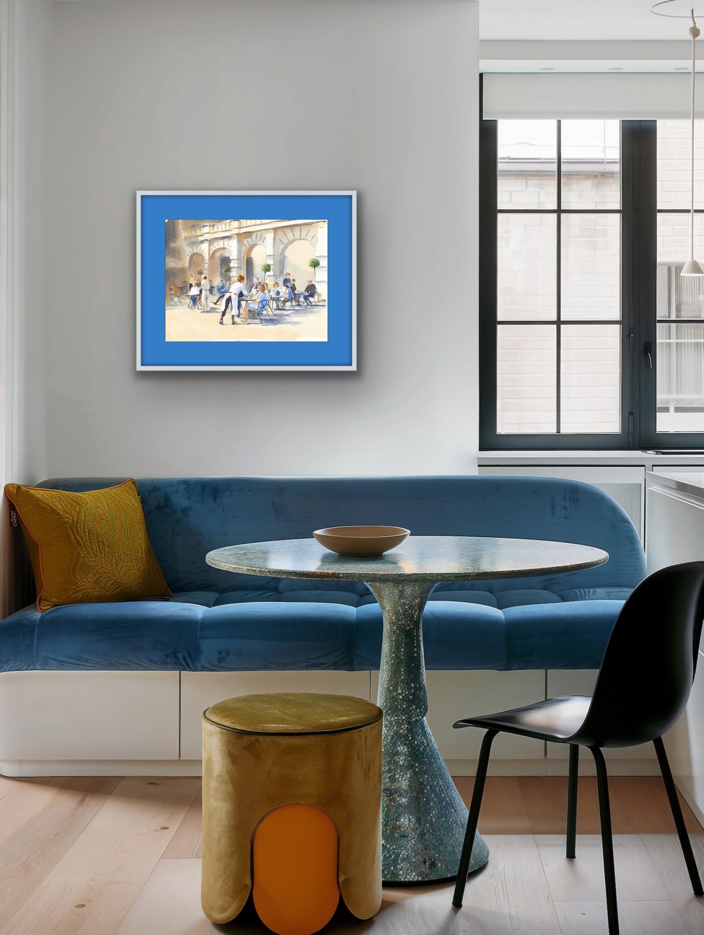 Cafe Culture, Fine Art Giclee Limited Edition Print