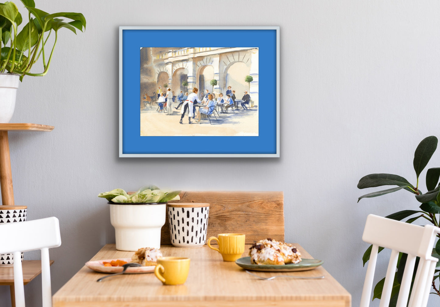 Cafe Culture - Original Watercolour