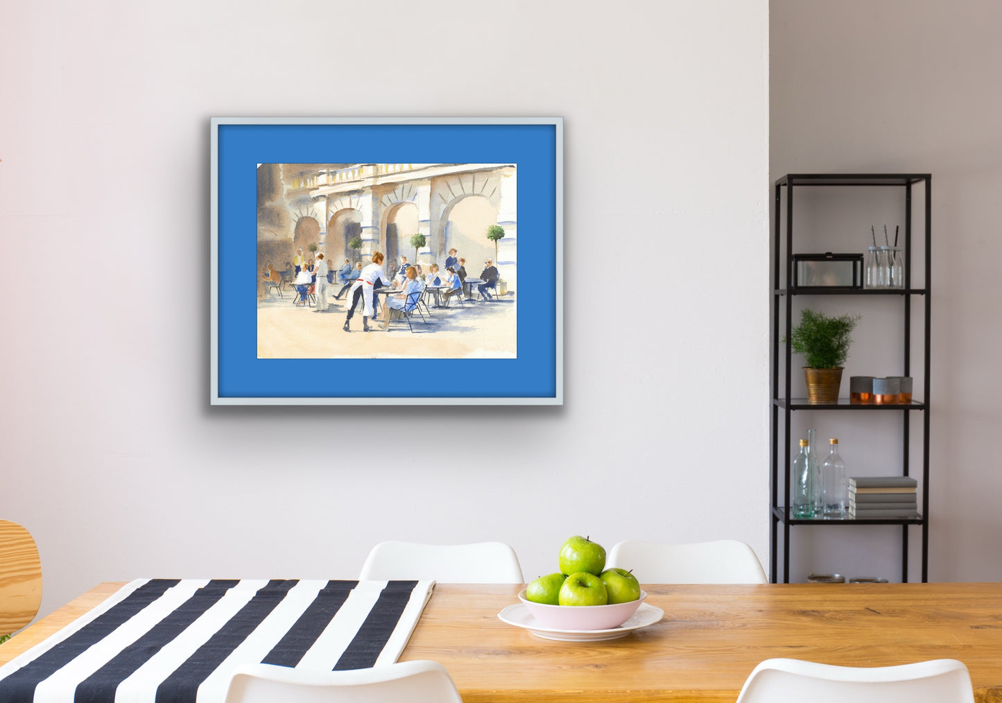 Cafe Culture - Original Watercolour