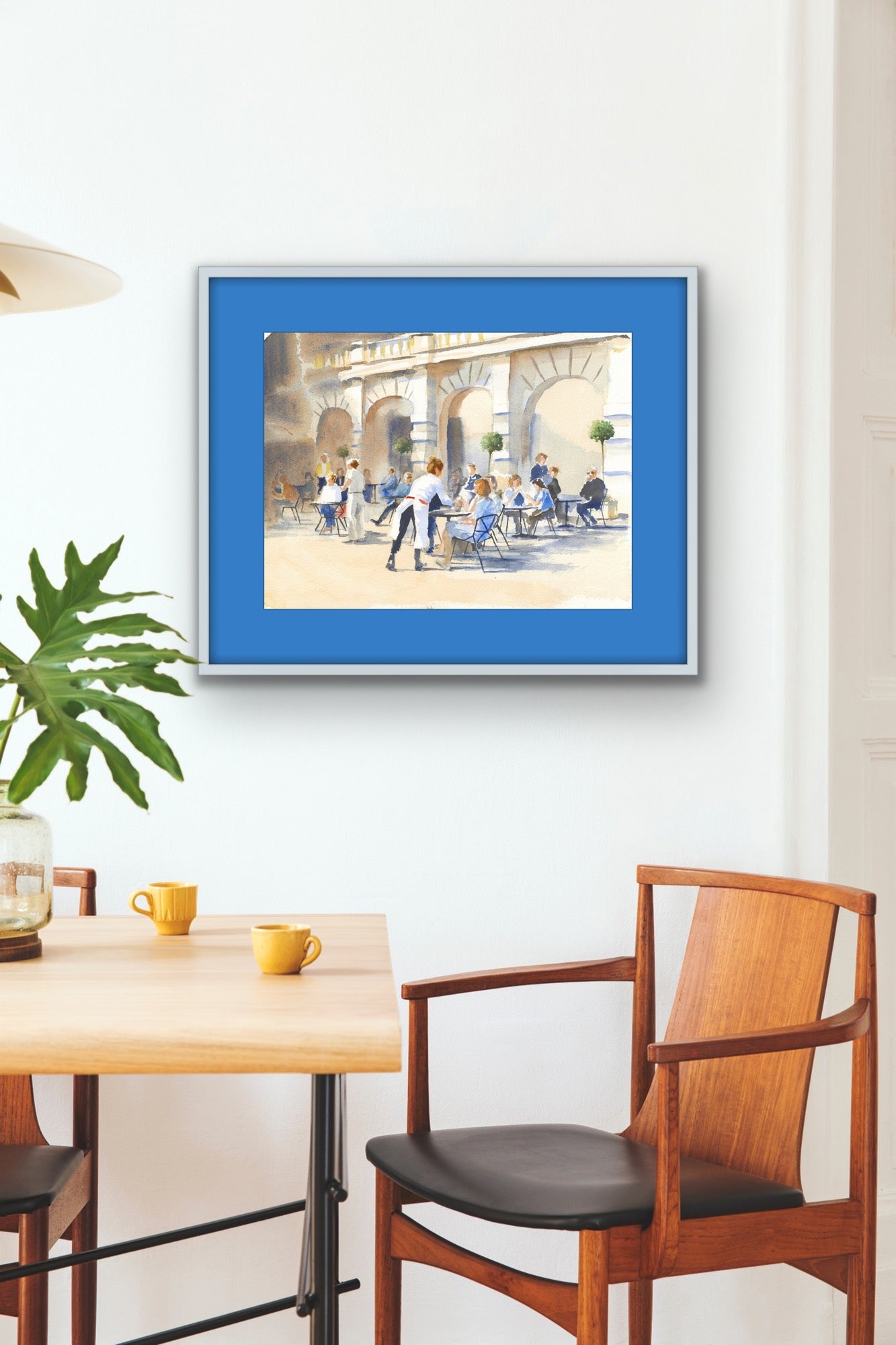 Cafe Culture, Fine Art Giclee Limited Edition Print