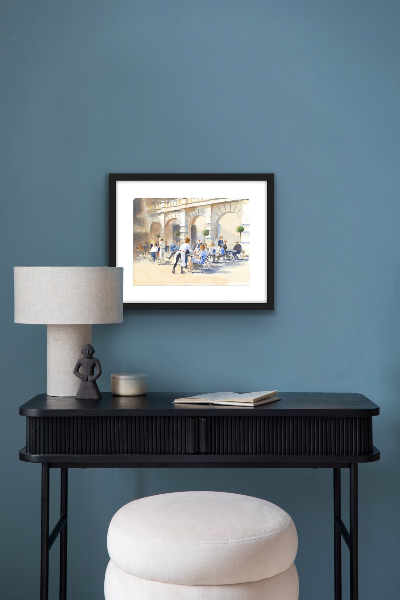 Cafe Culture, Fine Art Giclee Limited Edition Print