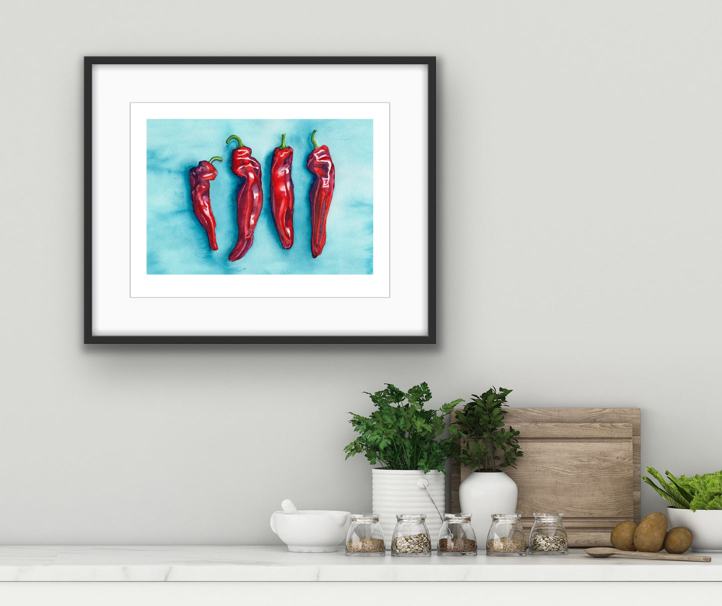 Red Hot Chilli Peppers, Fine Art Giclee Limited Edition Print