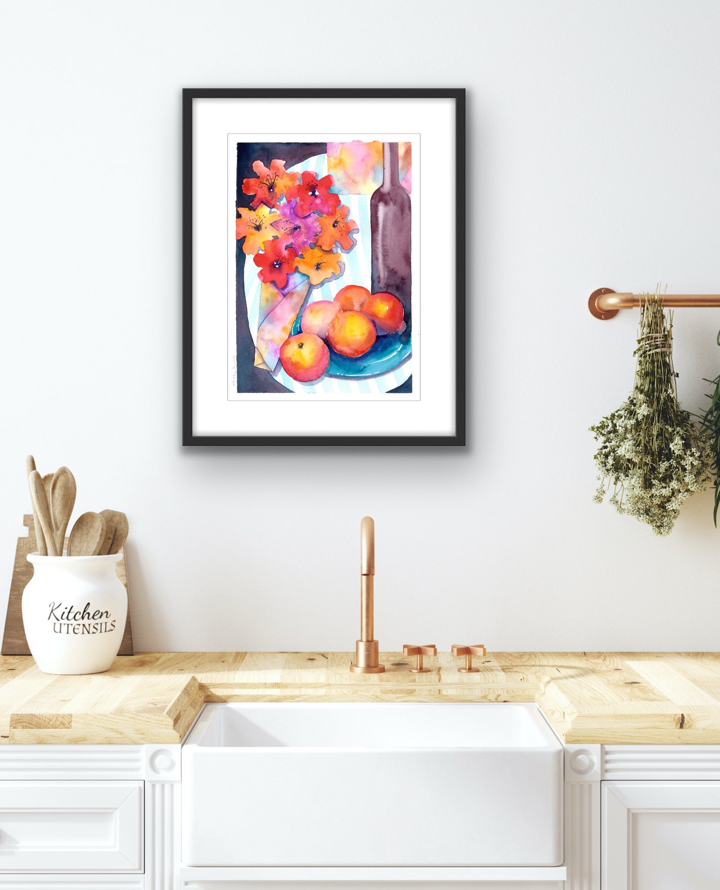 Say it with Flowers, Fine Art Giclee Limited Edition Print