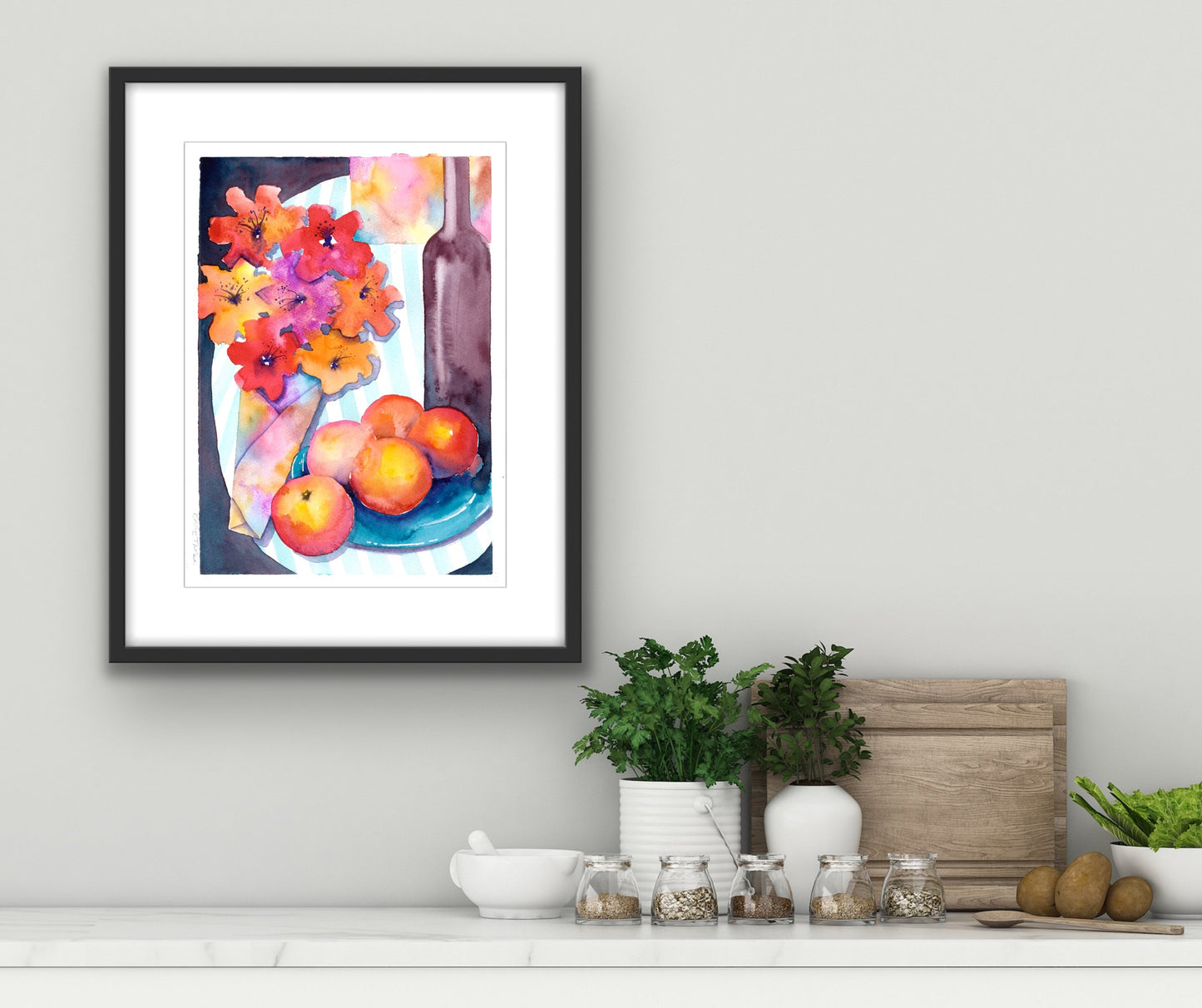 Say it with Flowers, Fine Art Giclee Limited Edition Print