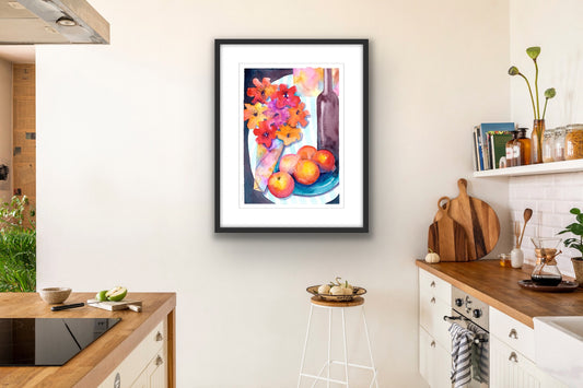 Say it with Flowers - Original Watercolour