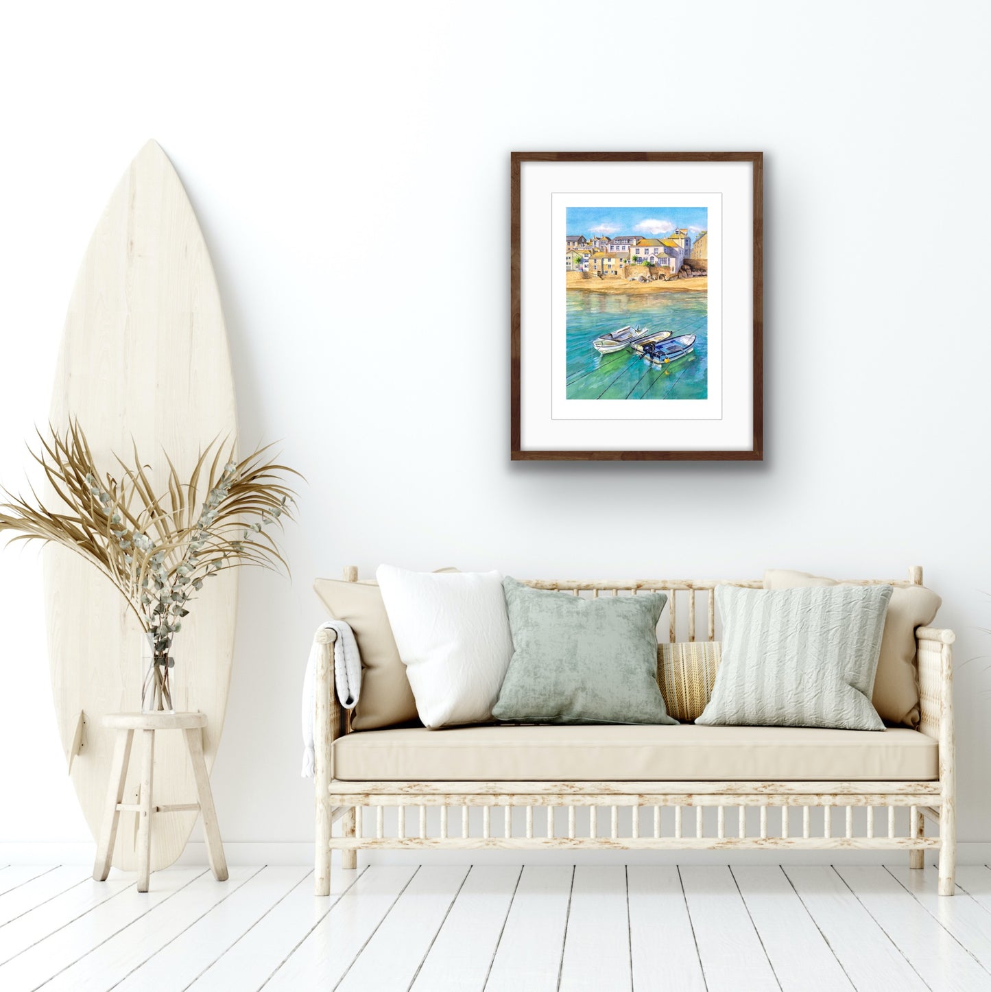 St Ives - Watercolour, Fine Art Giclee Limited Edition Print