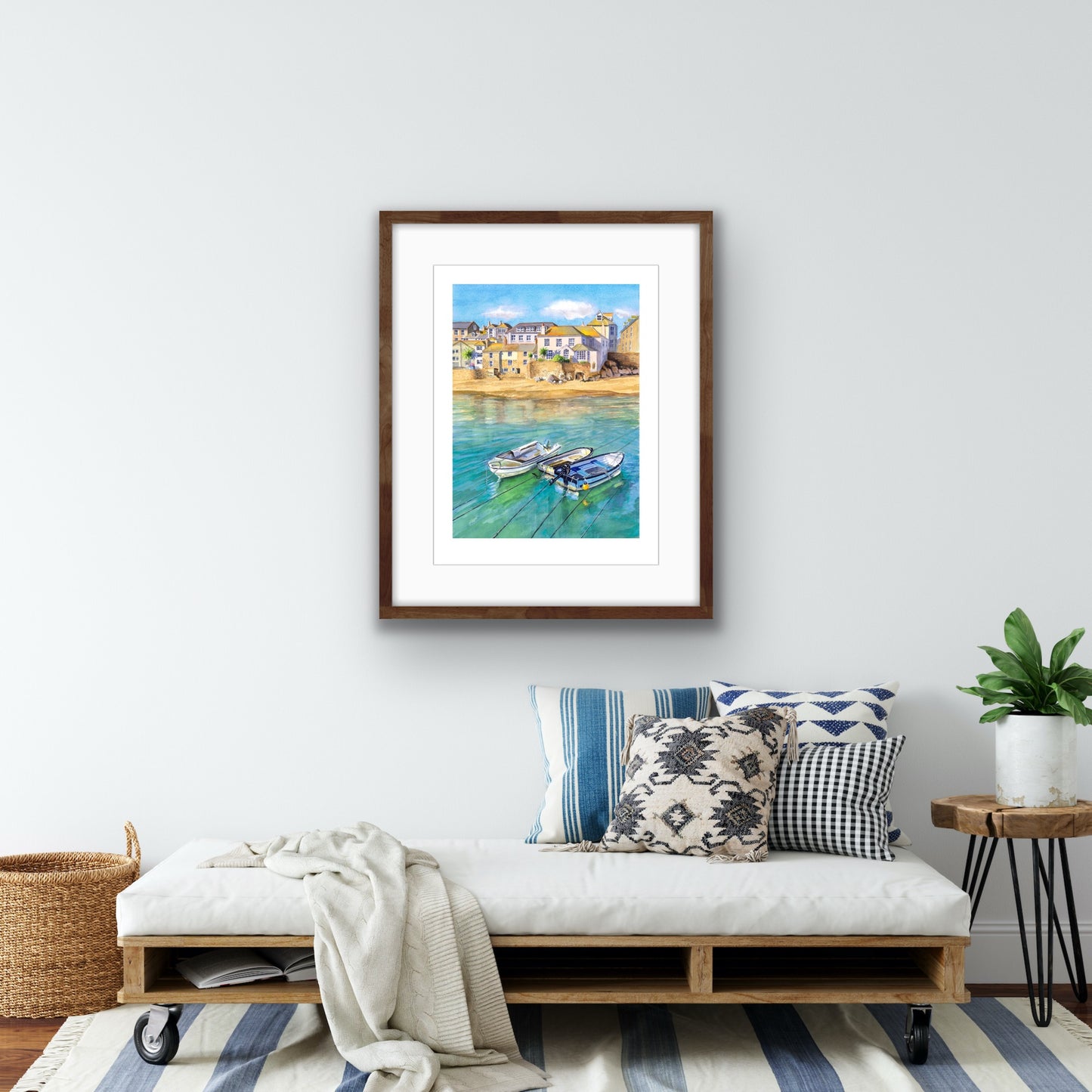 St Ives - Watercolour, Fine Art Giclee Limited Edition Print