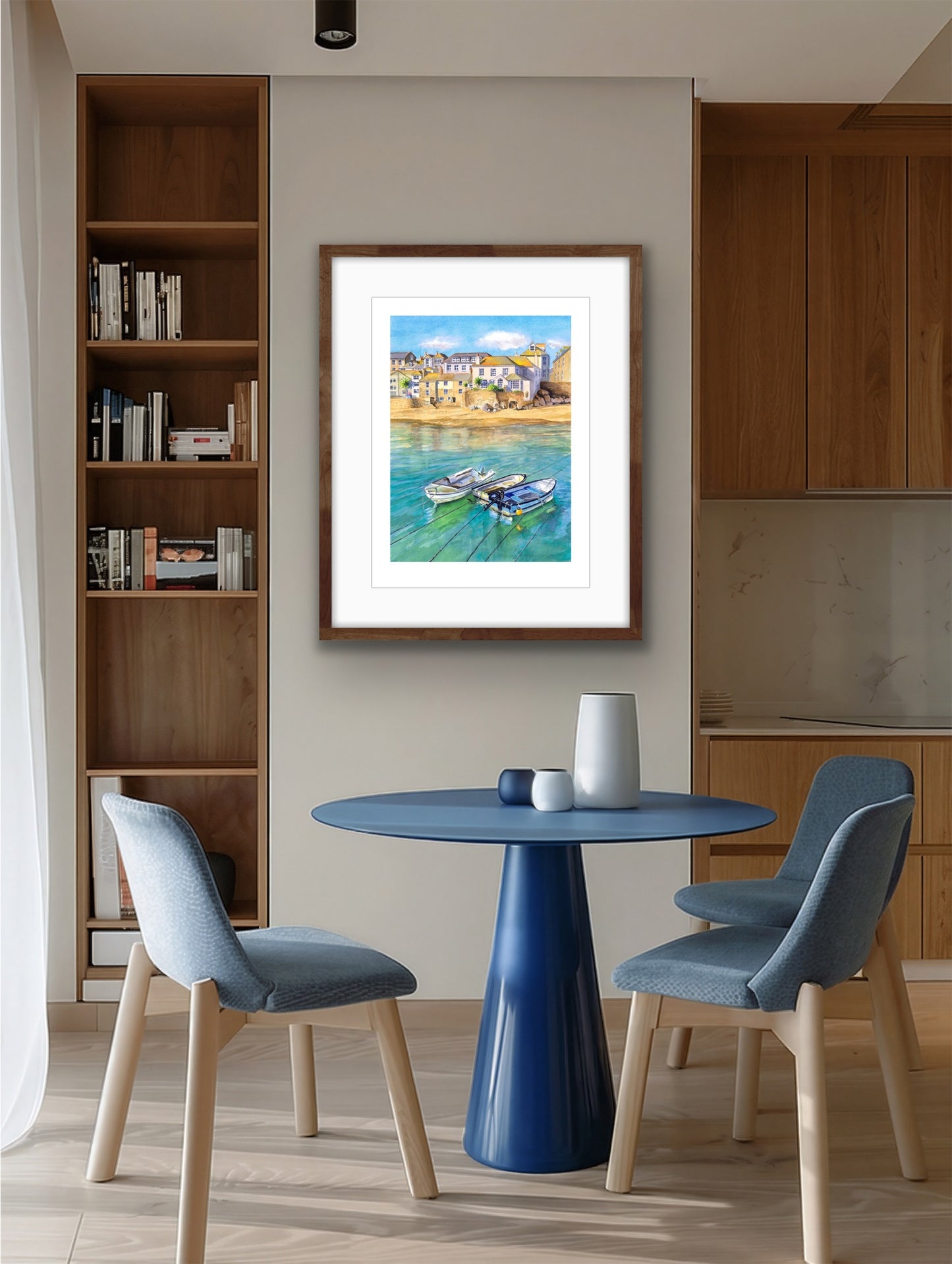 St Ives - Watercolour, Fine Art Giclee Limited Edition Print