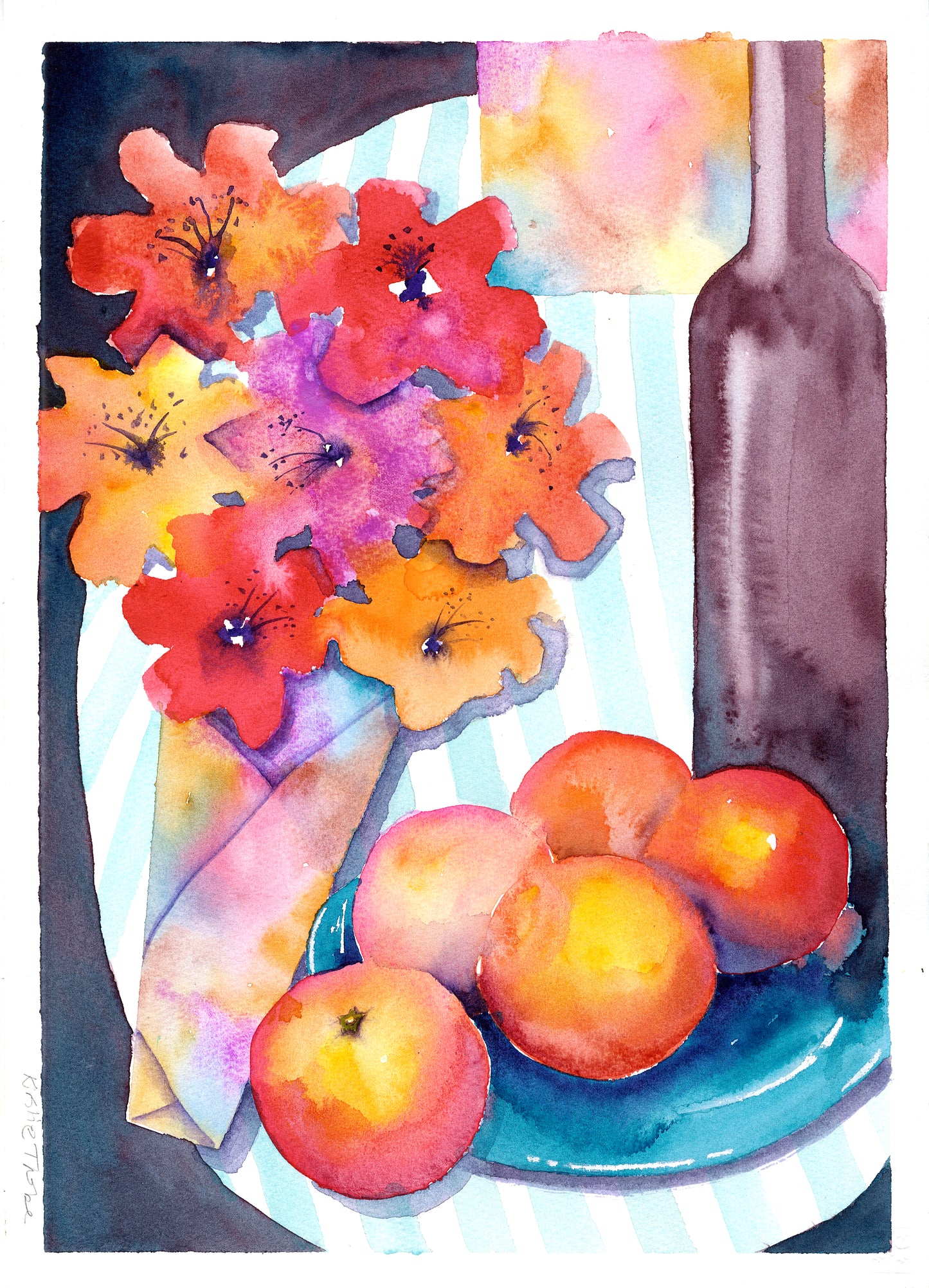 Say it with Flowers, Fine Art Giclee Limited Edition Print