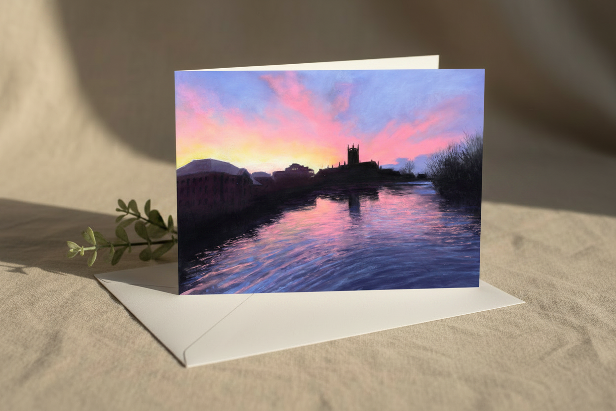 Cathedral Sunrise - Plain Linen