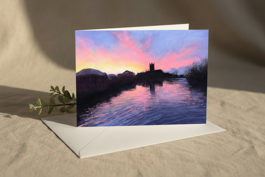 Cathedral Sunrise - Plain Linen