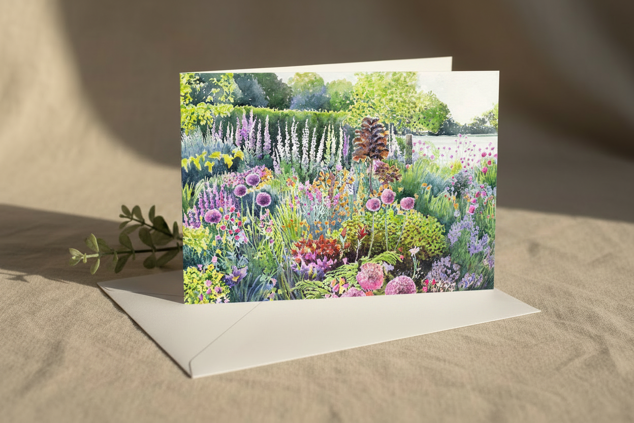 Come into the Garden - Plain Linen