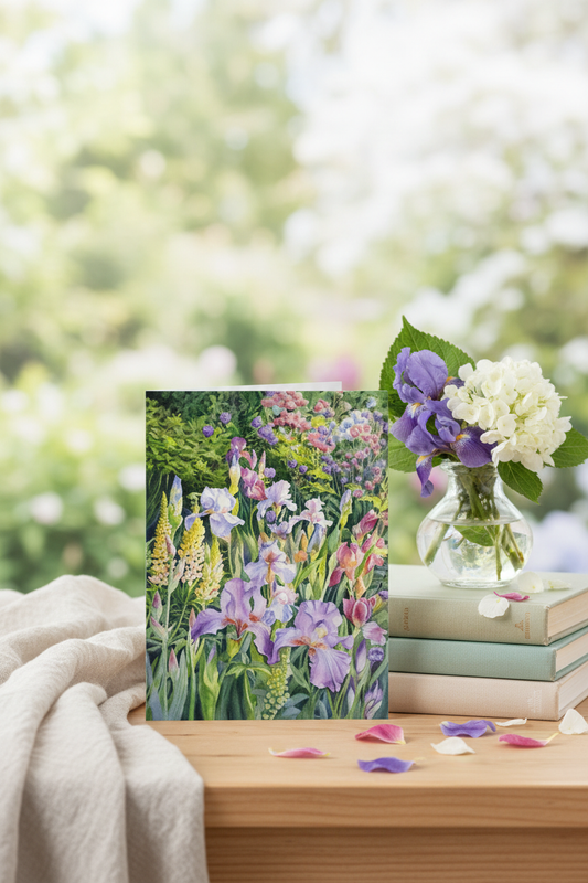 Into the Bloom greeting card lifestyle