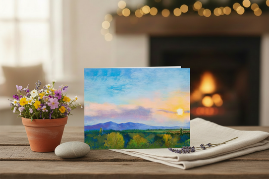 Malvern Sunset - Updated Props, Fireplace Setting