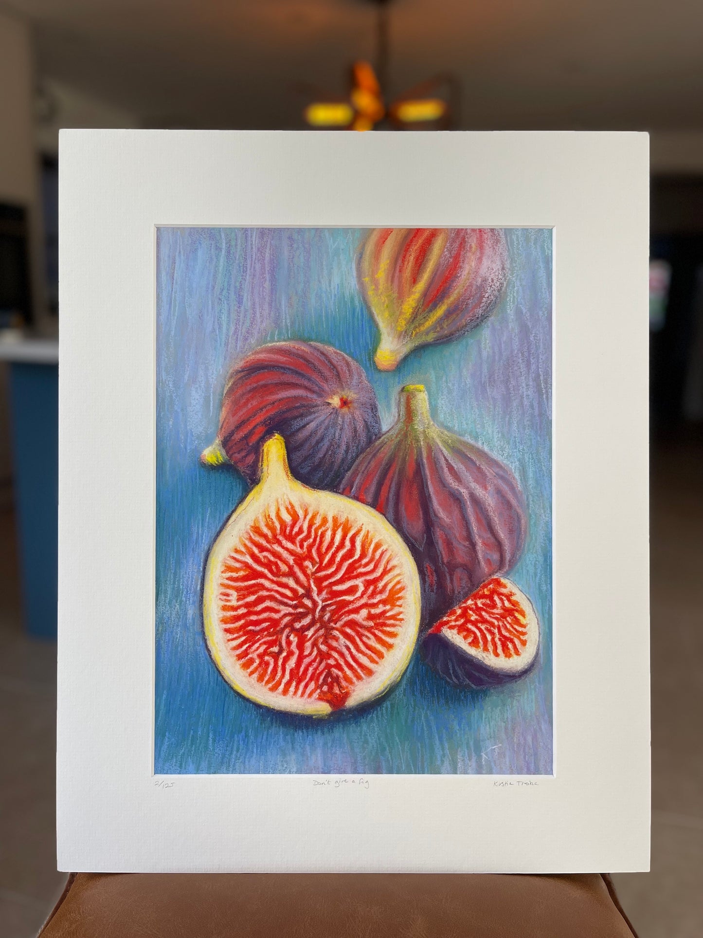 Don't Give A Fig, Fine Art Giclee Limited Edition Print