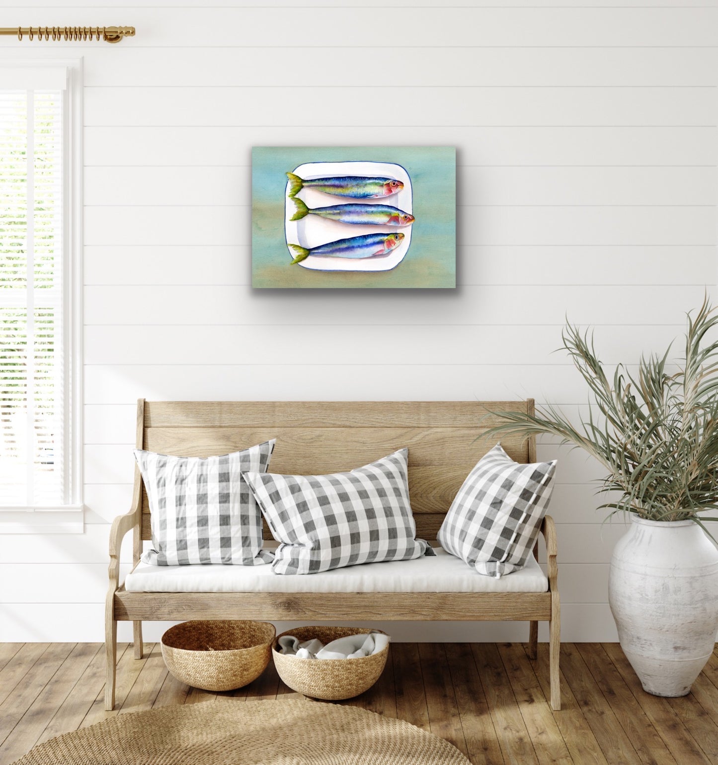 Sardines for Supper, Fine Art Giclee Limited Edition Print