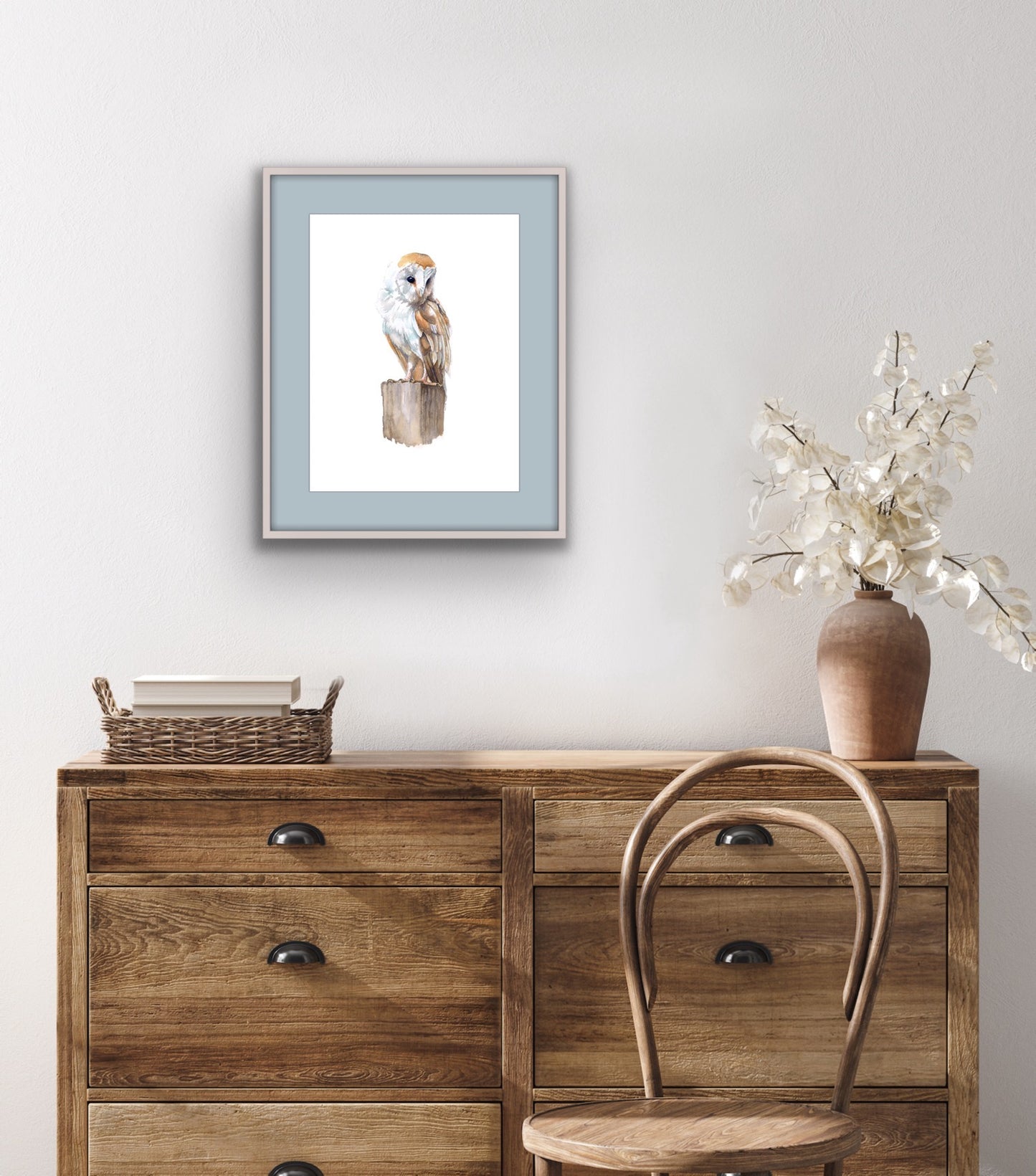 Barn Owl, Fine Art Giclee Limited Edition Print