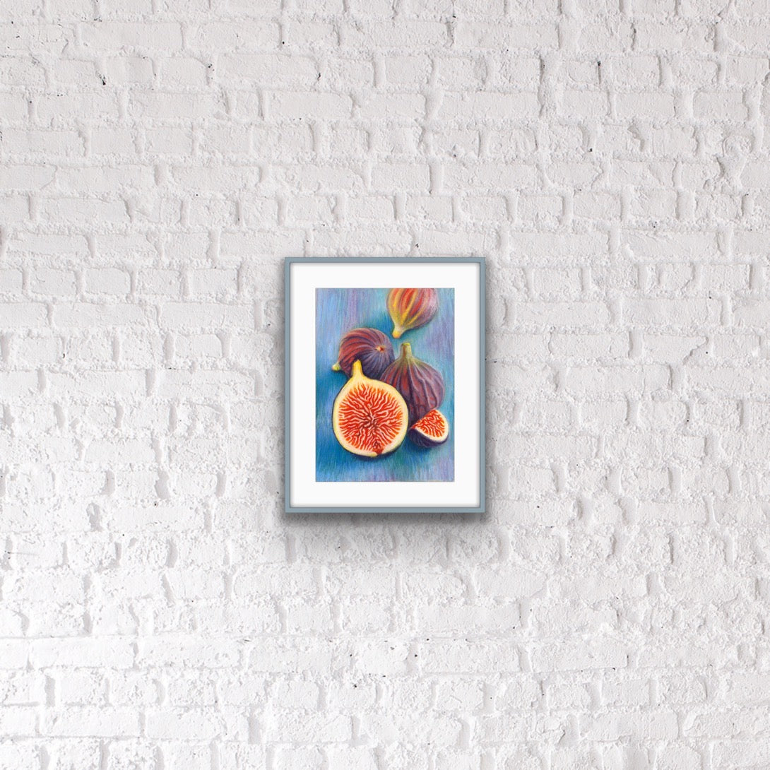 Don't Give A Fig, Fine Art Giclee Limited Edition Print