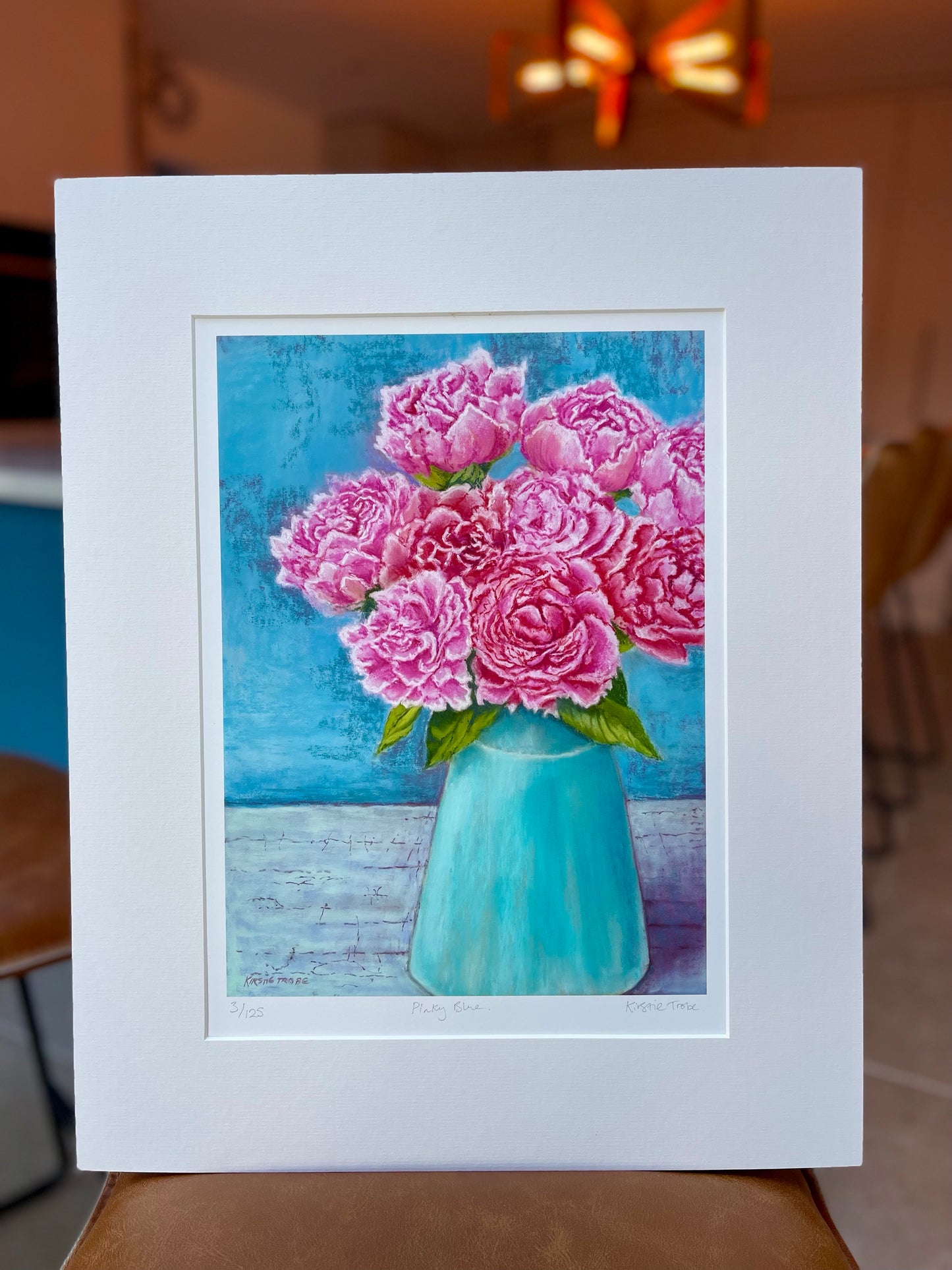 Pinky Blue, Fine Art Giclee Limited Edition Print