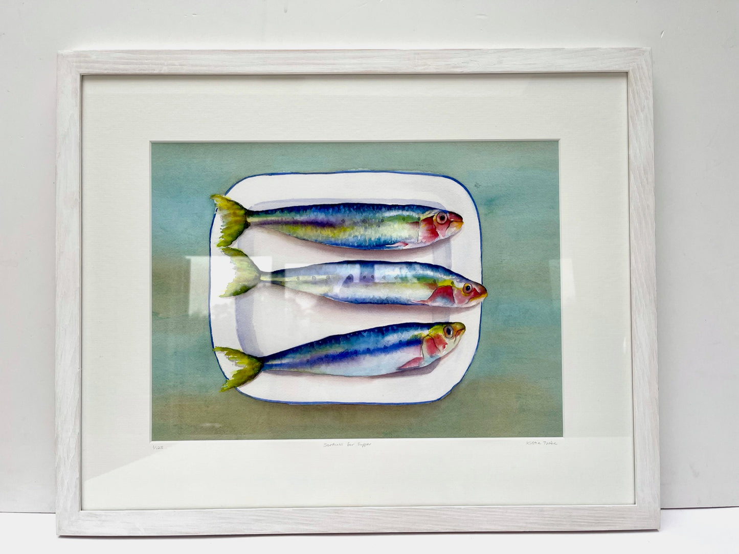 Sardines for Supper, Fine Art Giclee Limited Edition Print
