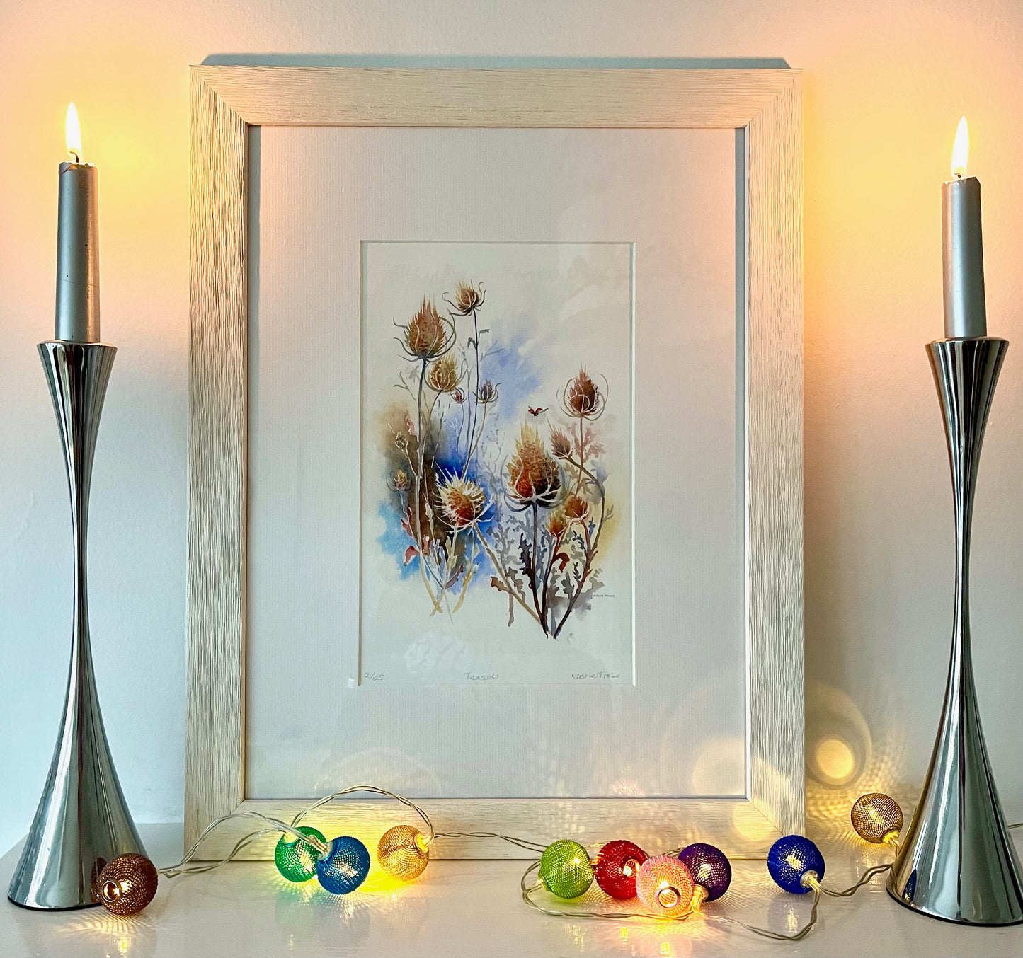 Teasels, Fine Art Giclee Limited Edition Print